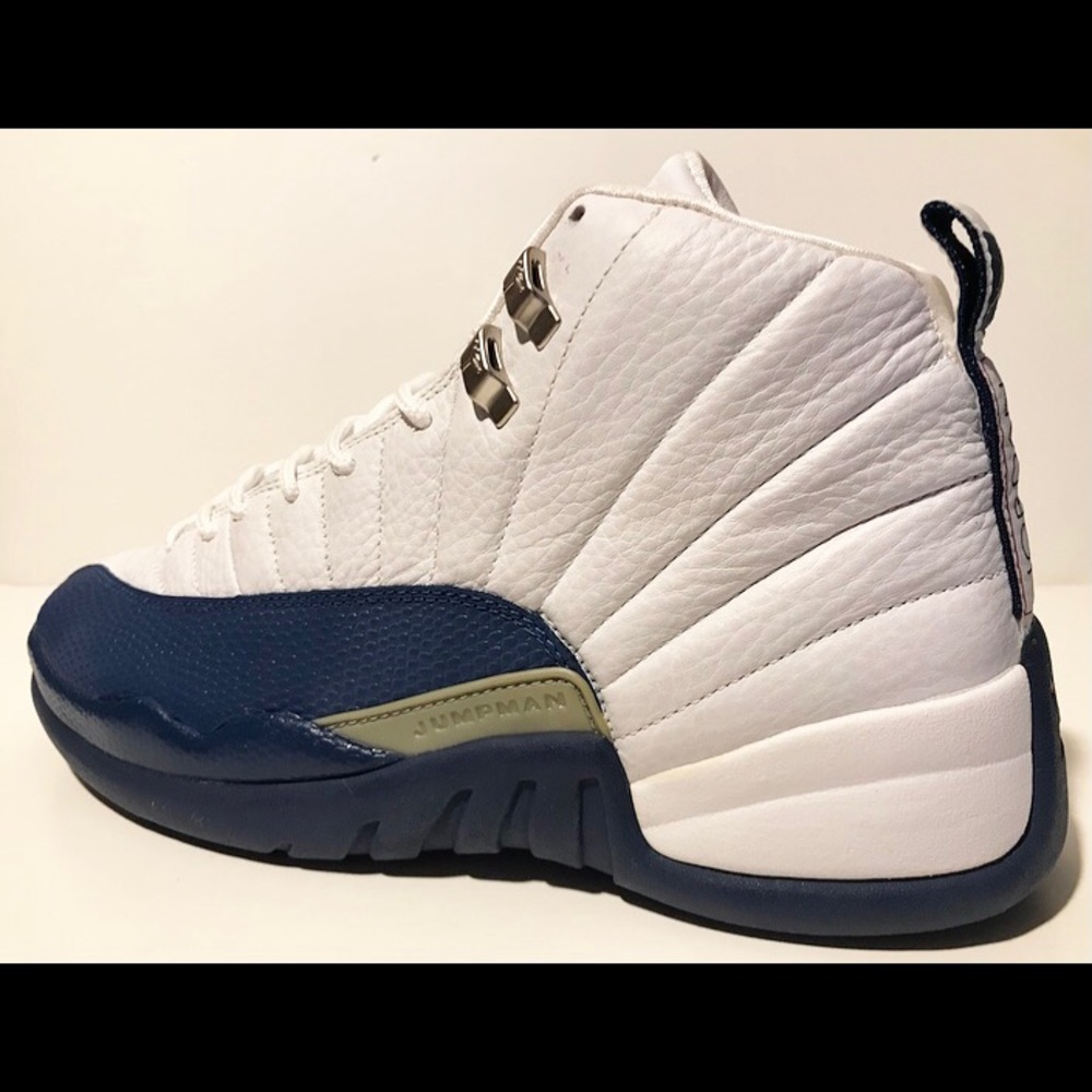 NEW DS 2004 NIKE AIR JORDAN 12 XII FRENCH BLUE Sz 10 Supreme I III IV VI VII XI - Picture 5 of 14